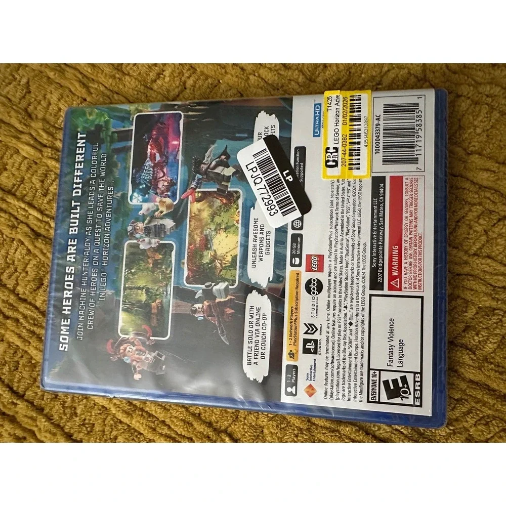Sony LEGO Horizon Adventures PlayStation 5 PS5 New Sealed Action Adventure Game‎